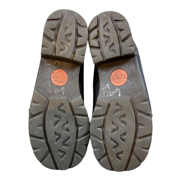 Harley Davidson Tyler 84280 Womens Motorcycle Boots Size 7 Black Lace Up Leather - Picture 12 of 12